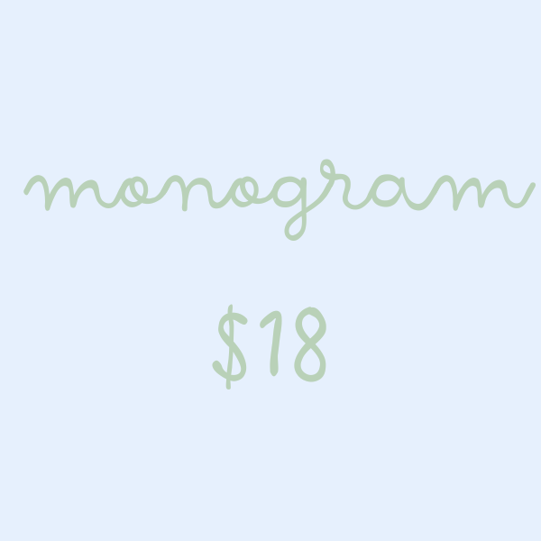 Embellished Monogram - George & Co.