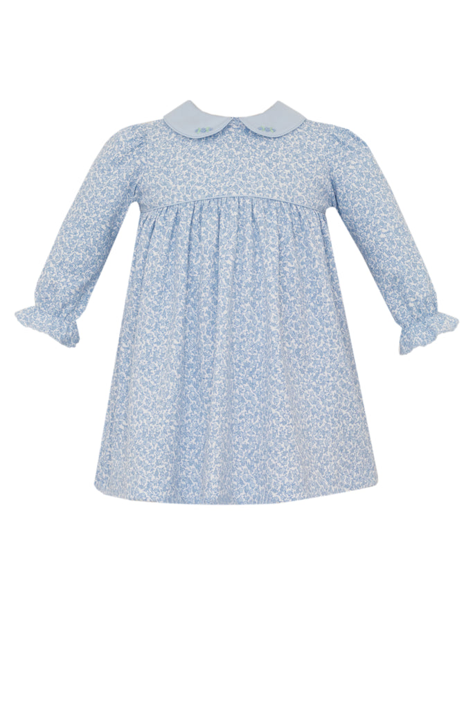 Blue Liberty Print Knit Dress - George & Co.