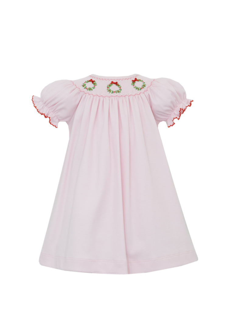 Smocked Wreath Dress Knit - George & Co.
