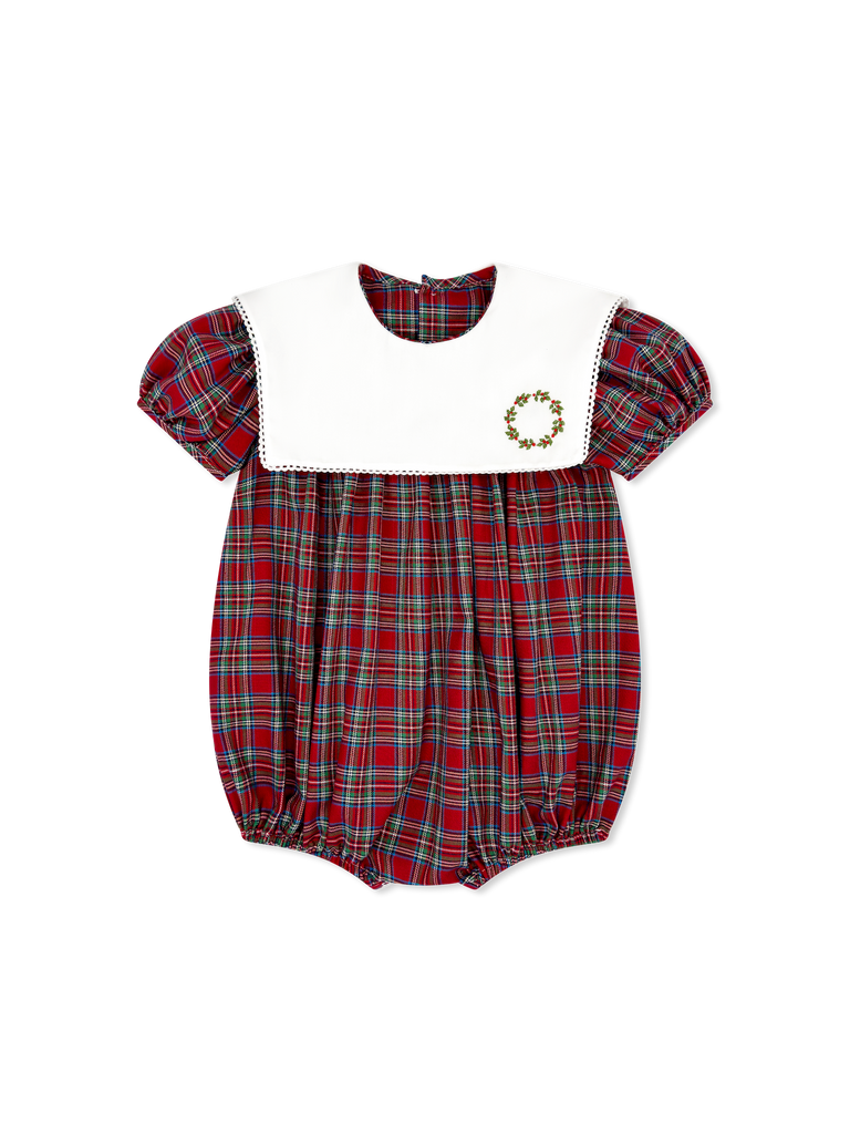 Hope Chest Bubble Woodstock Plaid - Wreath - George & Co.