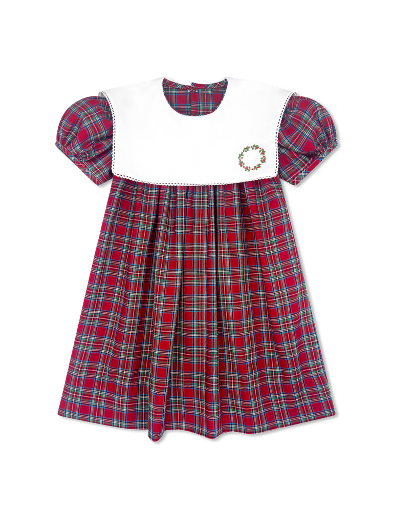Hope Chest Dress Woodstock Plaid - Wreath - George & Co.