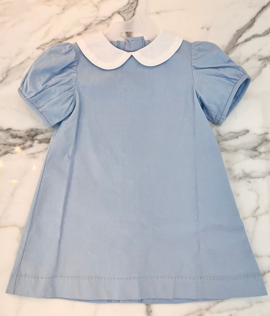 Blue Corduroy Float Dress - George & Co.