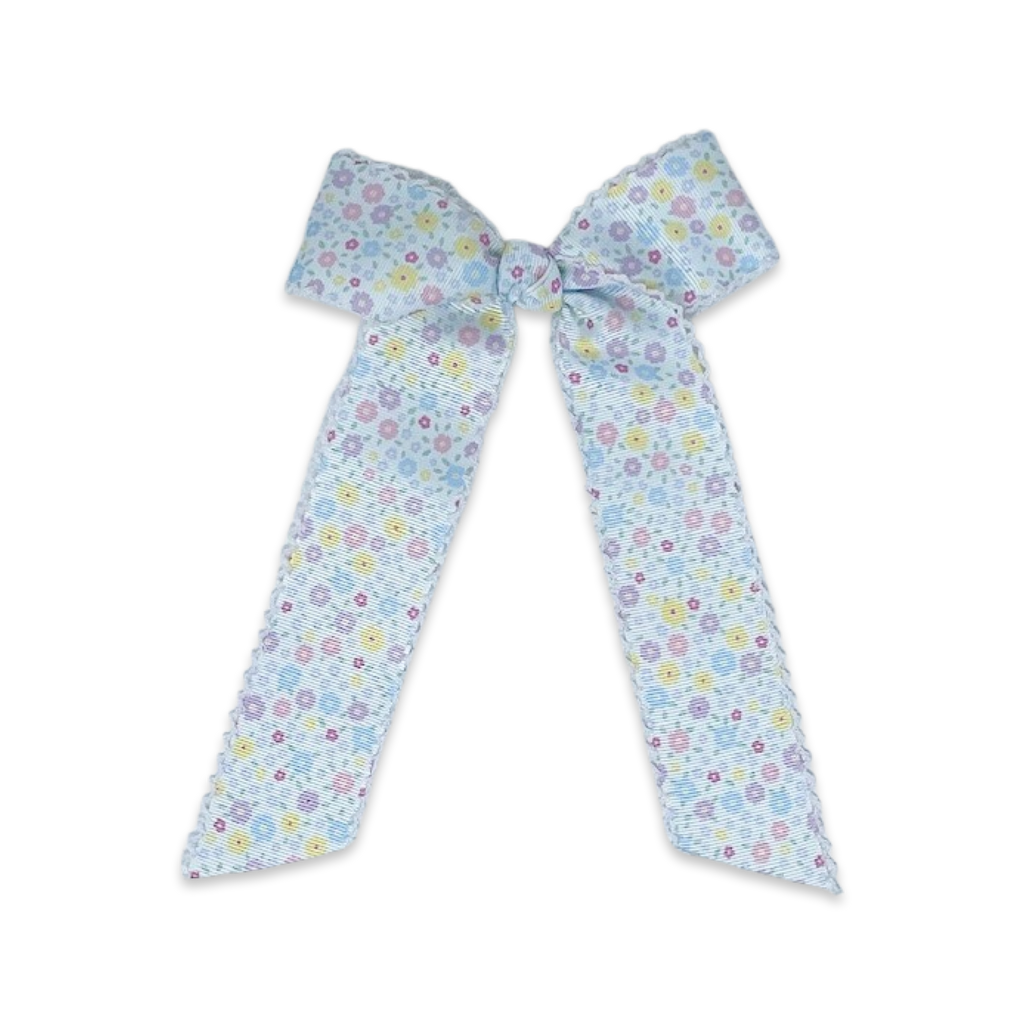 Lola Long Bow - Itsy Bitsy Floral - George & Co.