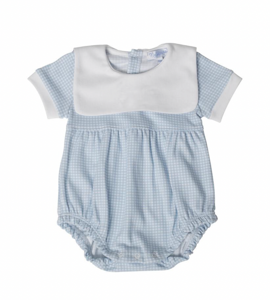 Blue Gingham Bubble - George & Co.