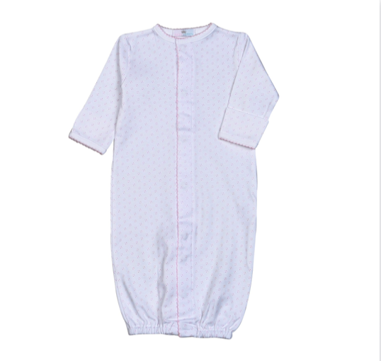 Pink Dots Pima Converter Gown – George & Co.