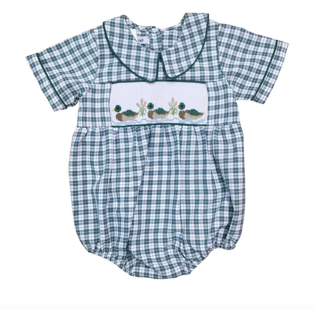Mallard Smocked Bubble - George & Co.