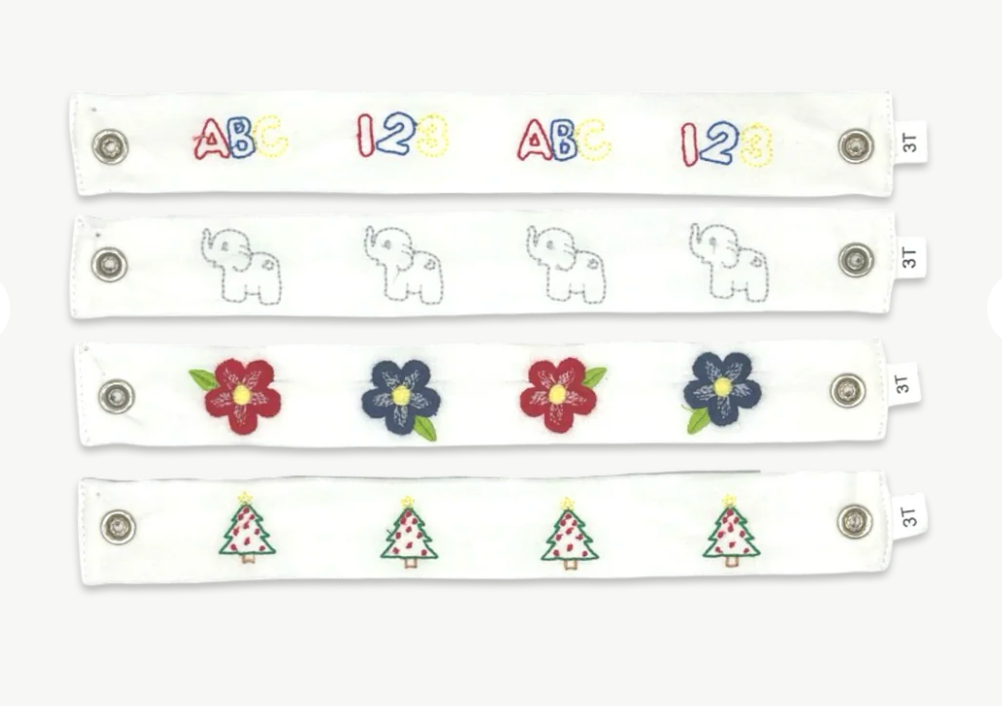 Ruth Ribbon Dress - Ridgeland Red (4 Changable Ribbons) - George & Co.