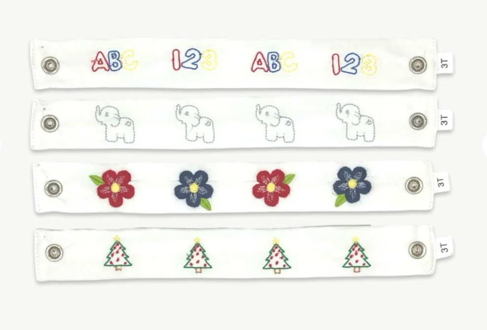 Ruth Ribbon Bubble - Ridgeland Red (4 changeable ribbons) - George & Co.