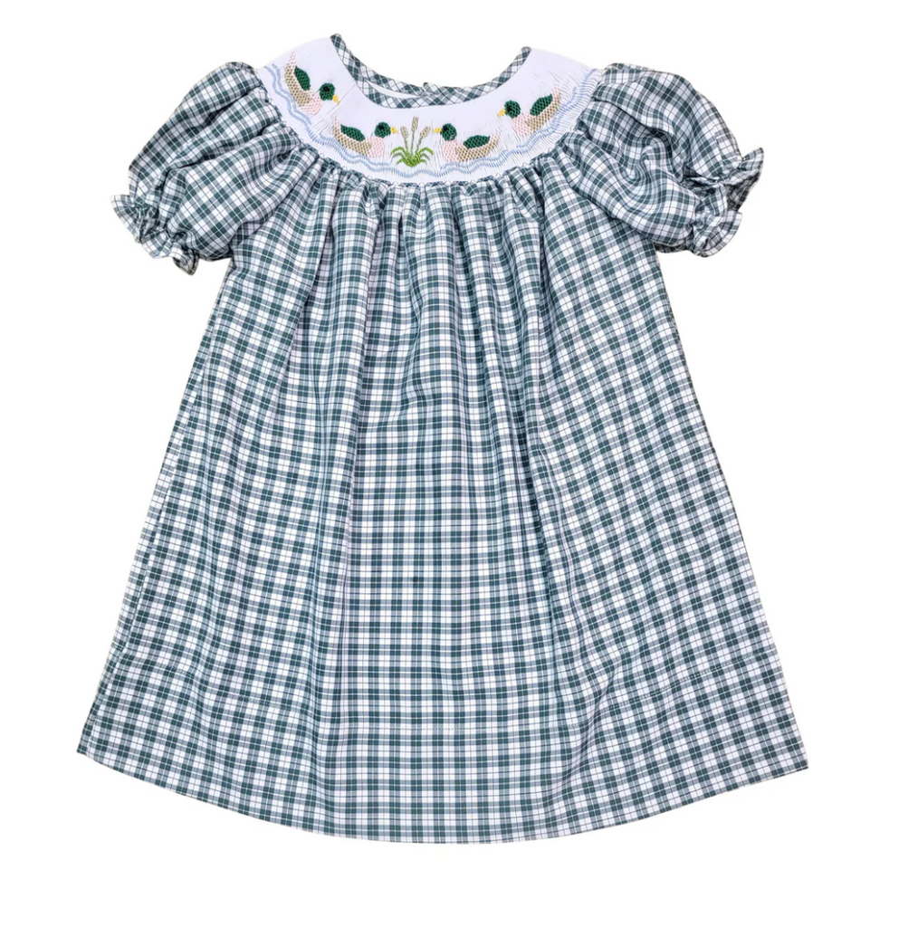 Mallard Smocked Dress - George & Co.
