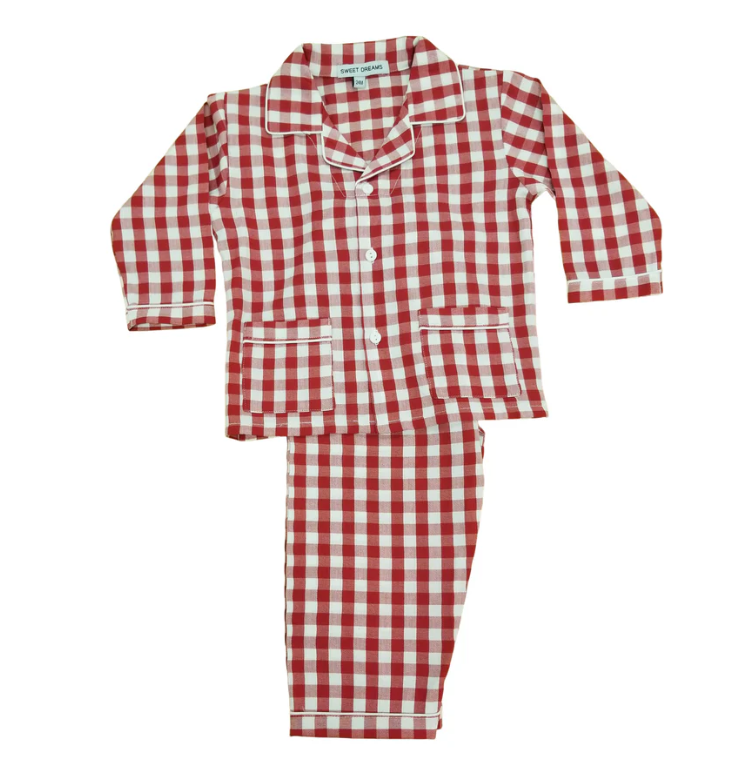 Red Gingham Pajamas - George & Co.