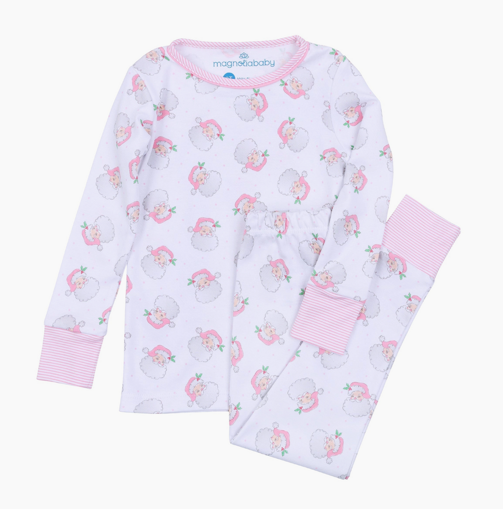 Santa Baby Pink Pajamas - George & Co.