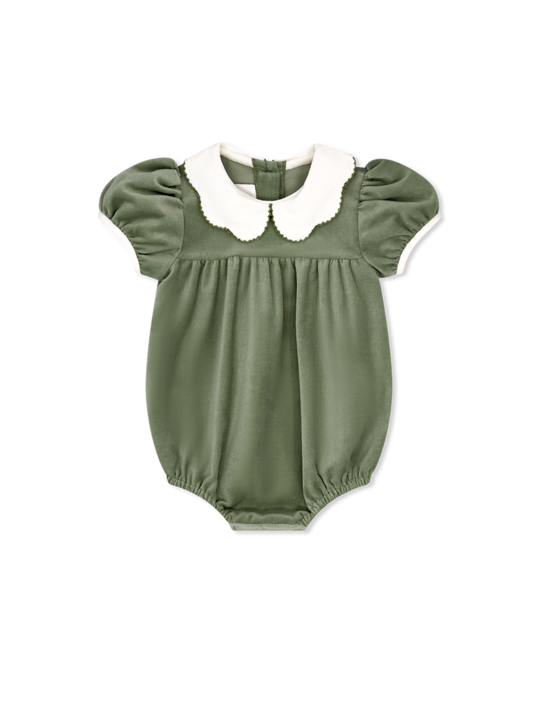 Special Moments Bubble - Leyland Green Velvet - George & Co.