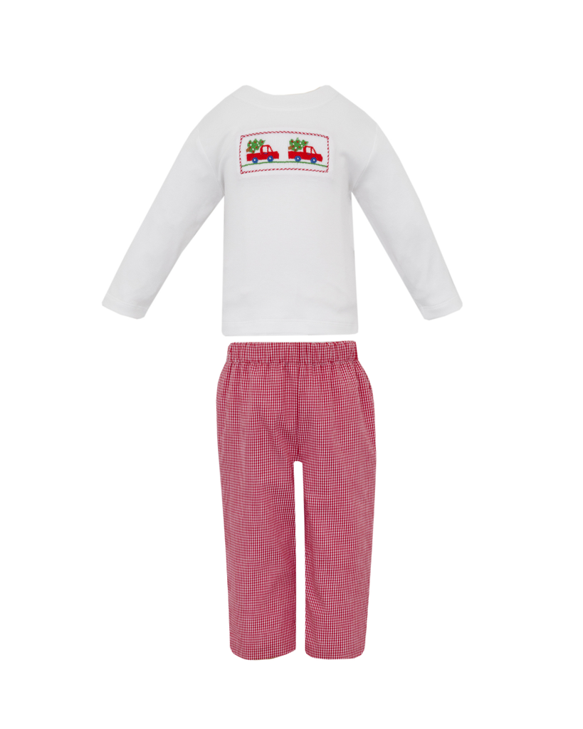 Christmas Tree w/ Car Pant Set - George & Co.