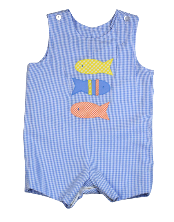 reversible shortall - fish to bunnies – George & Co.
