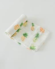 DELUXE MUSLIN SWADDLE - PINEAPPLE - Made by McNamara