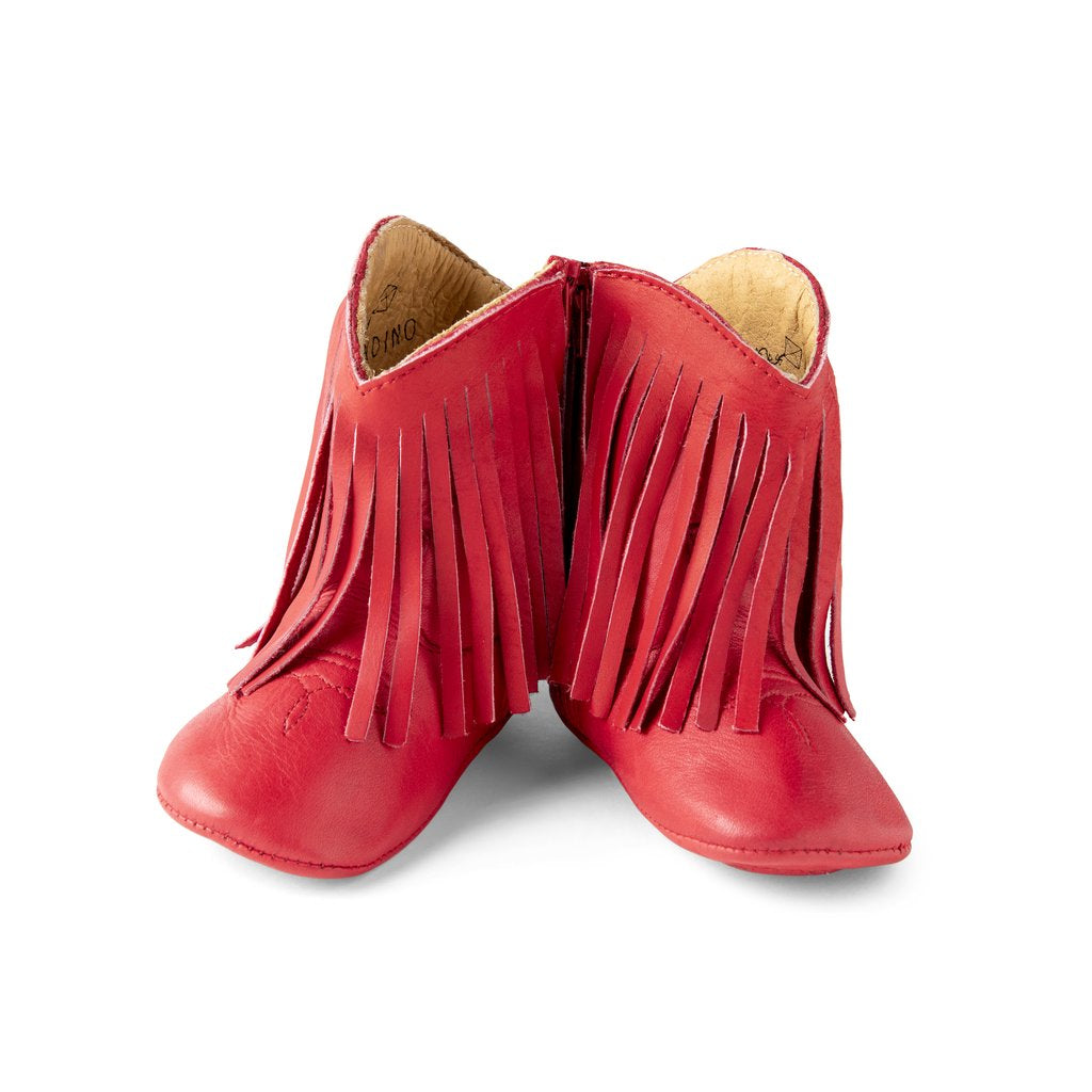 IRIS COWGIRL BOOTS - RED - Made by McNamara