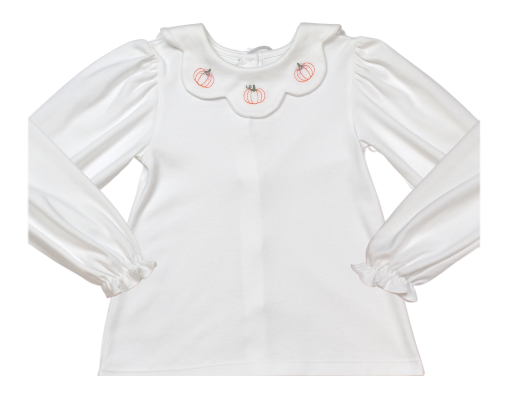 PICK OF THE PATCH - SCARLETT SCALLOP BLOUSE - Made by McNamara