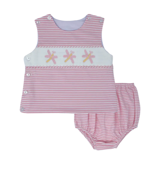 Bryant diaper set - dragonfly girl - George & Co.