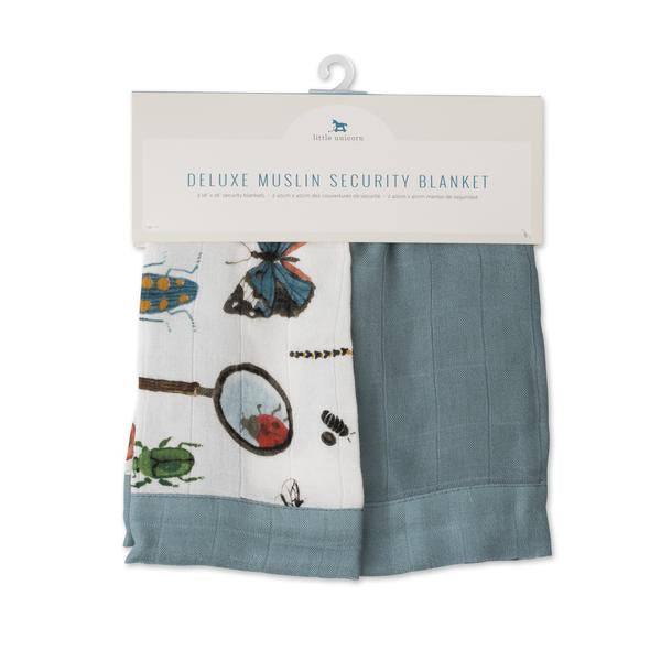 DELUXE MUSLIN SECURITY BLANKETS - BUGS - Made by McNamara