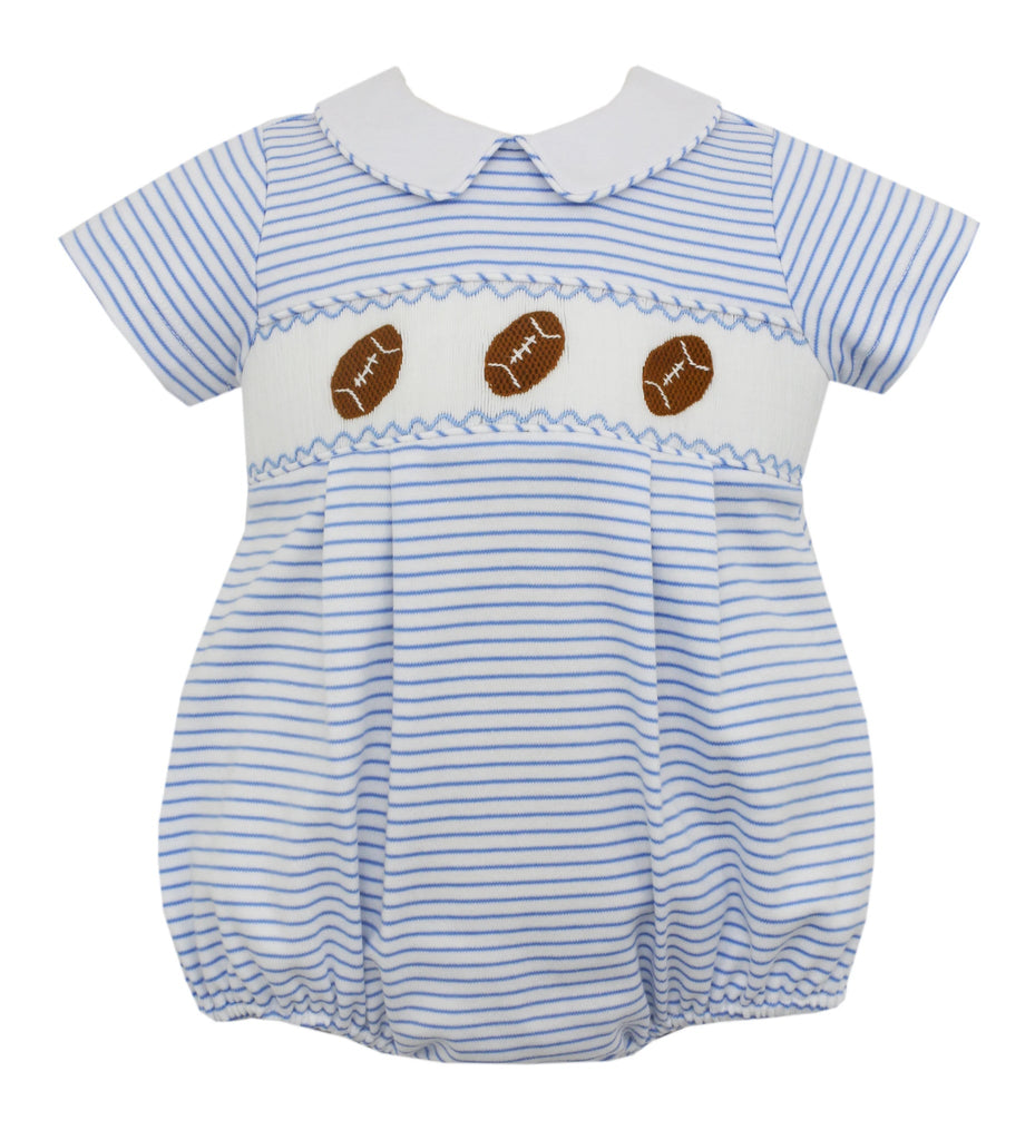 football smocked bubble - Patch & Pals