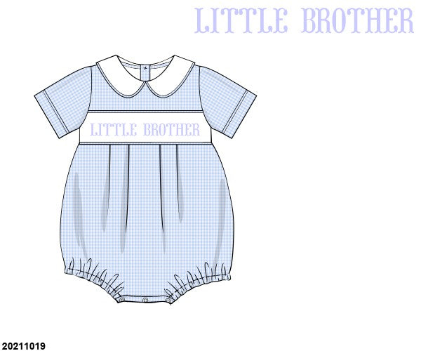 Little Brother Smocked Bubble - George & Co.